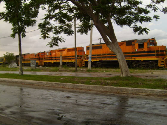 Ferrocarriles Chiapas Mayab GP40A SLUG 